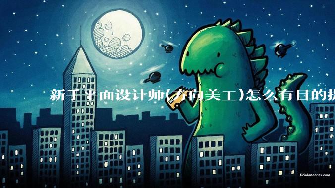 新手平面设计师(方向美工)怎么有目的提升设计能力？
