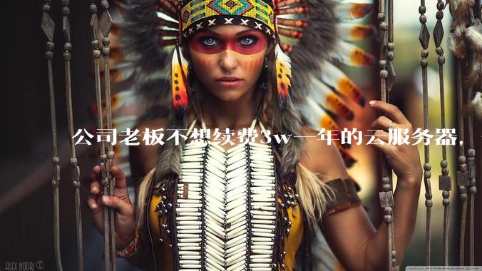 公司老板不想续费3w一年的云服务器，合理吗？