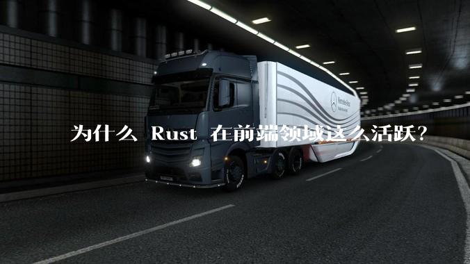 为什么 Rust 在前端领域这么活跃？