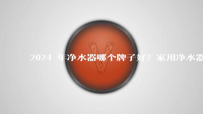 2024 年净水器哪个牌子好？家用净水器的选购攻略是什么？