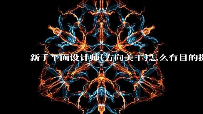 新手平面设计师(方向美工)怎么有目的提升设计能力？