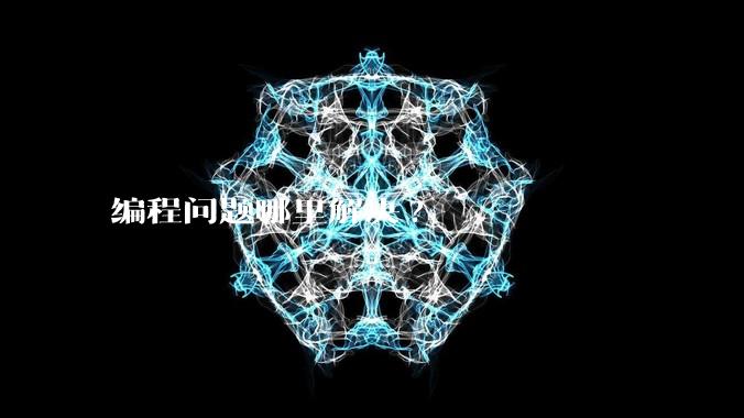 编程问题哪里解决?