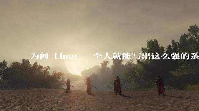 为何 Linus 一个人就能写出这么强的系统，中国却做不出来？