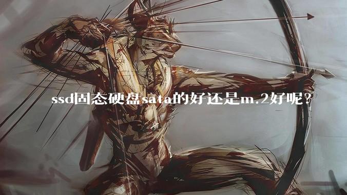 ssd固态硬盘sata的好还是m.2好呢？