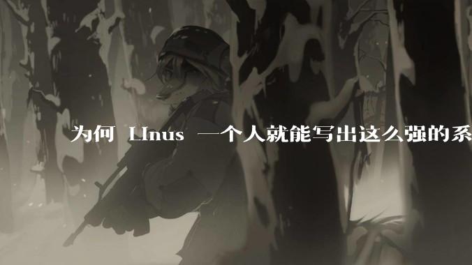 为何 Linus 一个人就能写出这么强的系统，中国却做不出来？