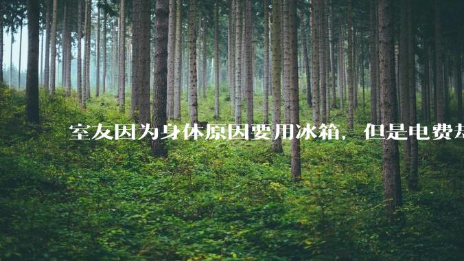 室友因为身体原因要用冰箱，但是电费却由我们平摊，合理嘛？