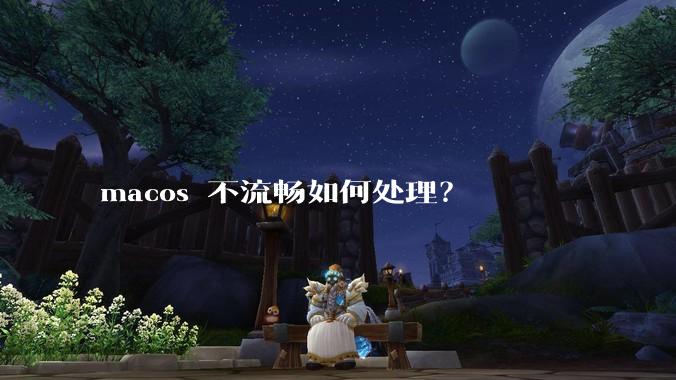 macos 不流畅如何处理？