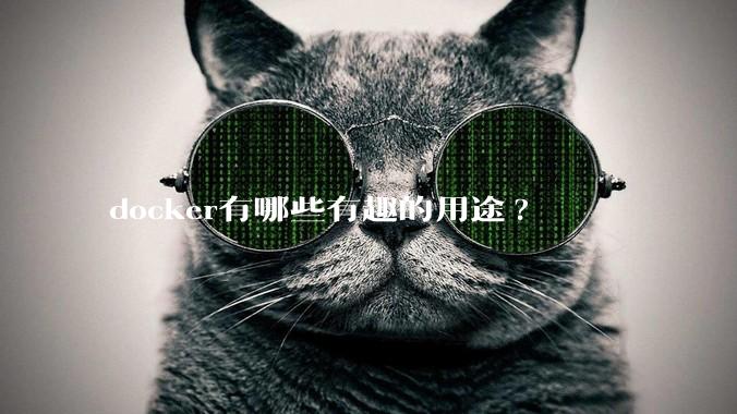 docker有哪些有趣的用途?