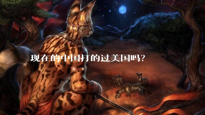 现在的中国打的过美国吗？