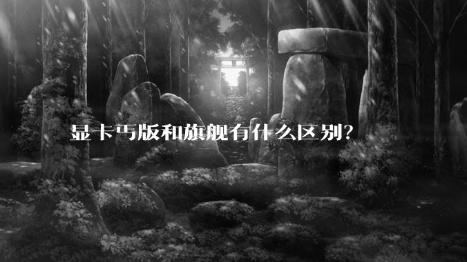 显卡丐版和旗舰有什么区别？