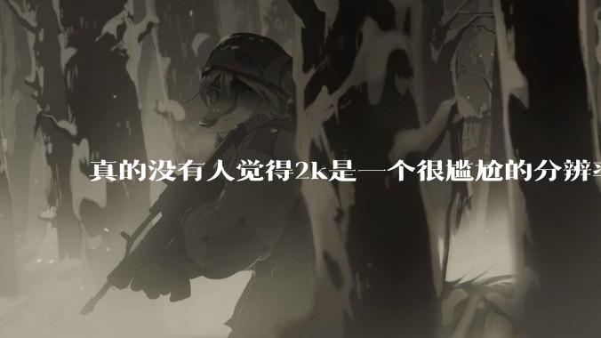 真的没有人觉得2k是一个很尴尬的分辨率吗？