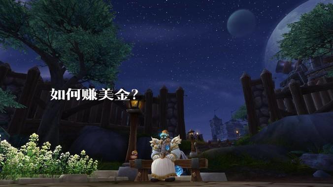 如何赚美金？