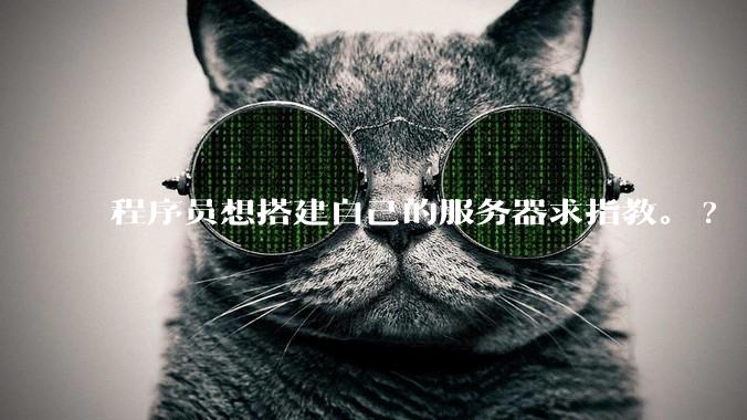 程序员想搭建自己的服务器求指教。?