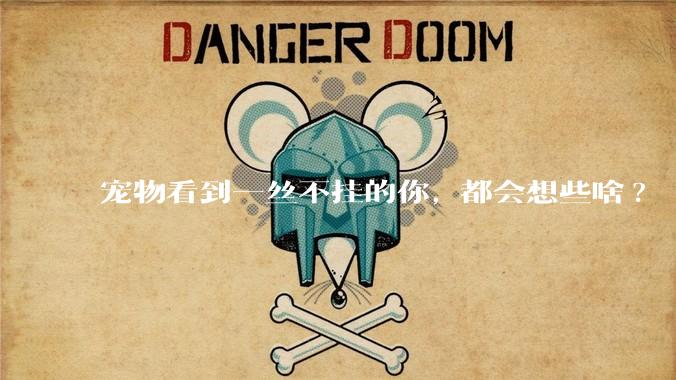 宠物看到一丝不挂的你, 都会想些啥?