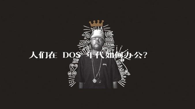 人们在 DOS 年代如何办公？