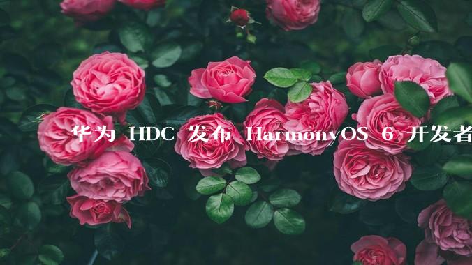 华为 HDC 发布 HarmonyOS 6 开发者 beta 版对应用开发者和鸿蒙生态有哪些影响？