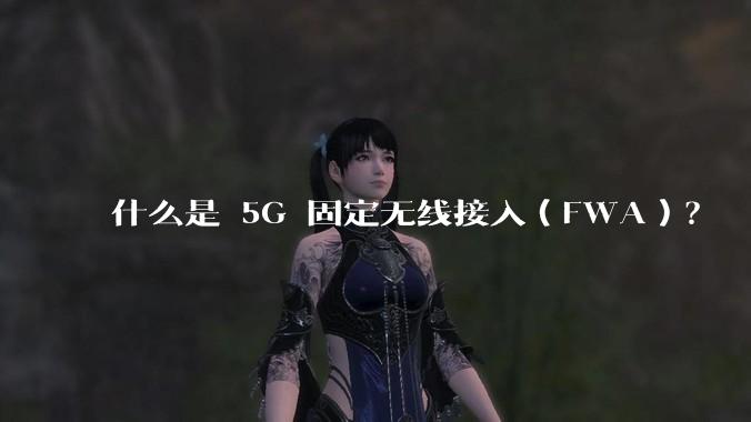 什么是 5G 固定无线接入（FWA）？