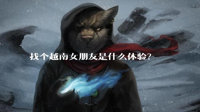 找个越南女朋友是什么体验？