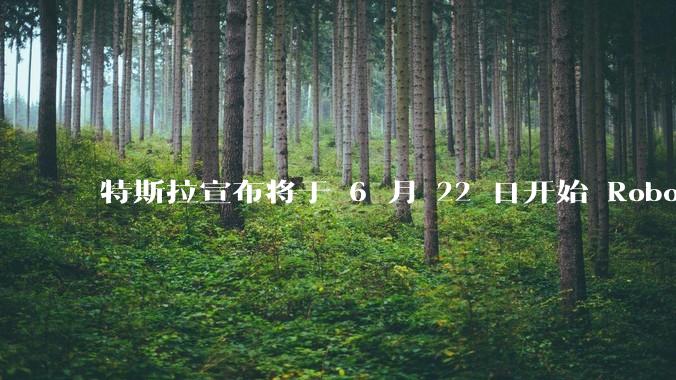 特斯拉宣布将于 6 月 22 日开始 Robotaxi 公开试运营，这将对自动驾驶行业带来哪些影响？