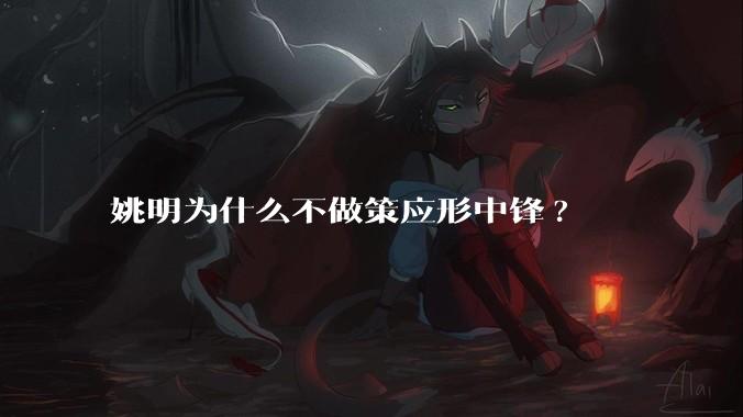 姚明为什么不做策应形中锋?
