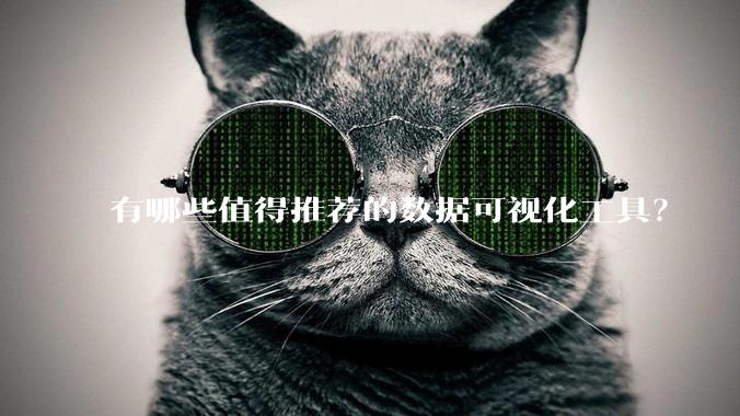 有哪些值得推荐的数据可视化工具？