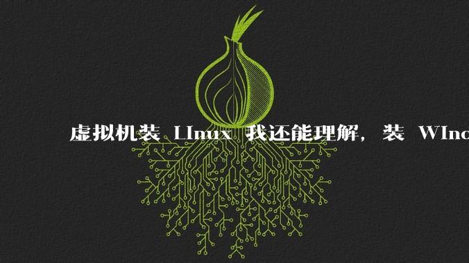 虚拟机装 Linux 我还能理解，装 Windows 有什么用？