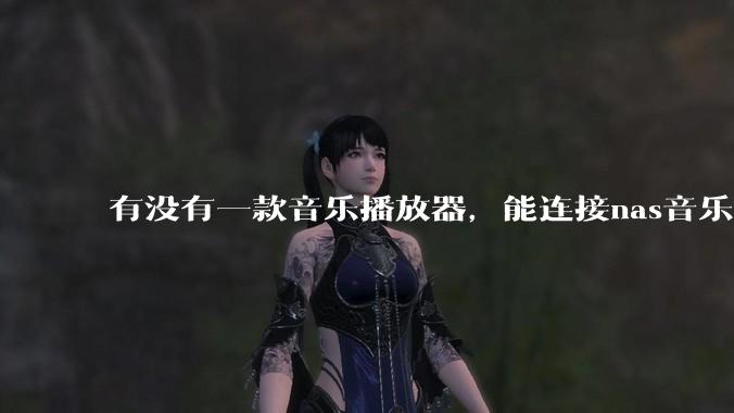 有没有一款音乐播放器，能连接nas音乐，创建音乐库，自动匹配歌词封面等等？类似infuse的概念呢？