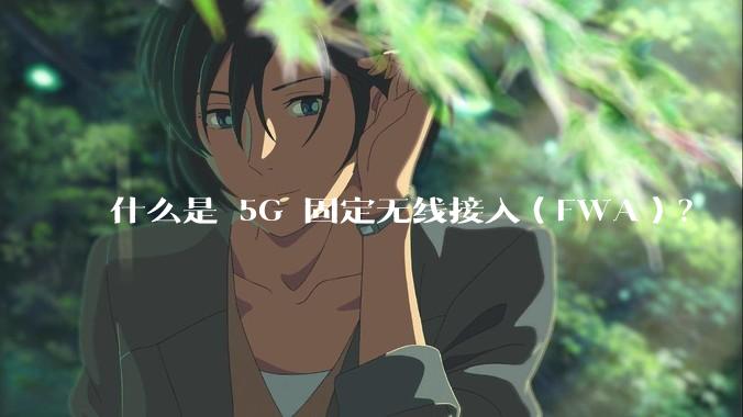 什么是 5G 固定无线接入（FWA）？
