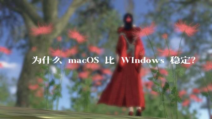 为什么 macOS 比 Windows 稳定？
