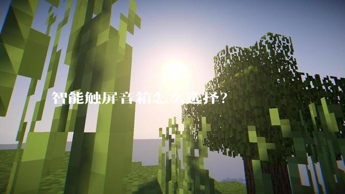 智能触屏音箱怎么选择？