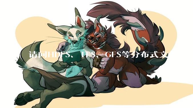 请问HDFS、TFS、GFS等分布式文件系统，哪个更适合用来做***存储？
