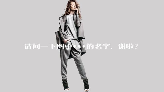 请问一下图中***的名字，谢啦？