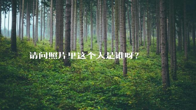 请问照片里这个人是谁呀？