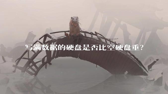 写满数据的硬盘是否比空硬盘重？