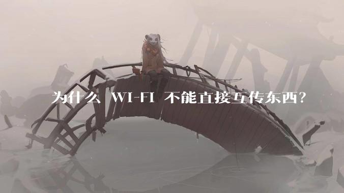为什么 Wi-Fi 不能直接互传东西？