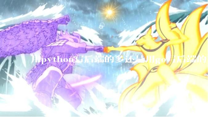 用python写后端的多还是用go写后端的？