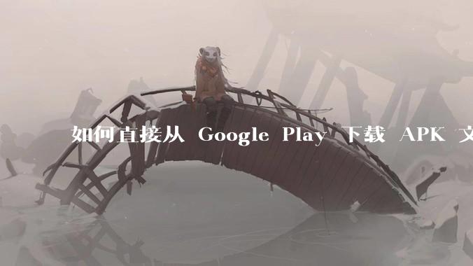 如何直接从 Google Play 下载 APK 文件？
