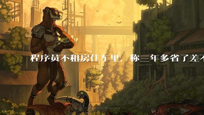 程序员不租房住车里，称三年多省了差不多十万，被质疑占用公共***，怎样看他的选择？这算占用公共***吗？