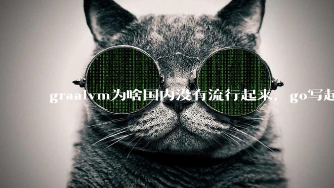 graalvm为啥国内没有流行起来，go写起来实在太恶心了，难道任凭go独霸云原生？
