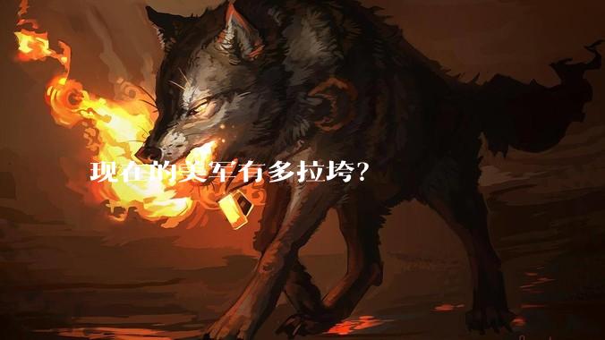 现在的美军有多拉垮？