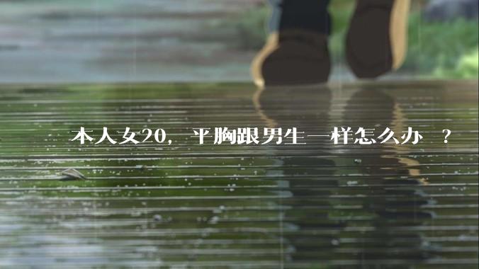 本人女20，平胸跟男生一样怎么办 ?