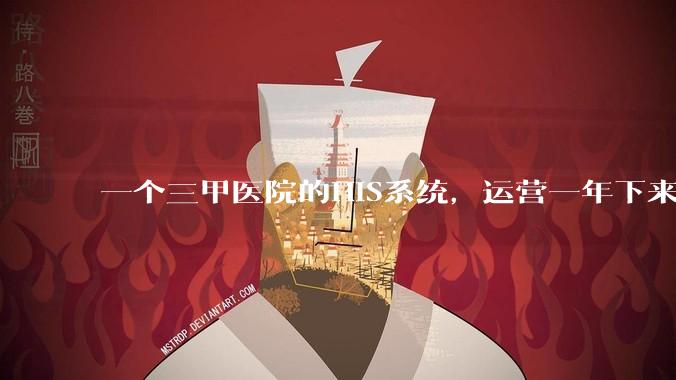 一个三甲医院的HIS系统，运营一年下来，他的数据库能有多大？