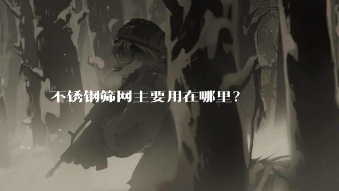 不锈钢筛网主要用在哪里？