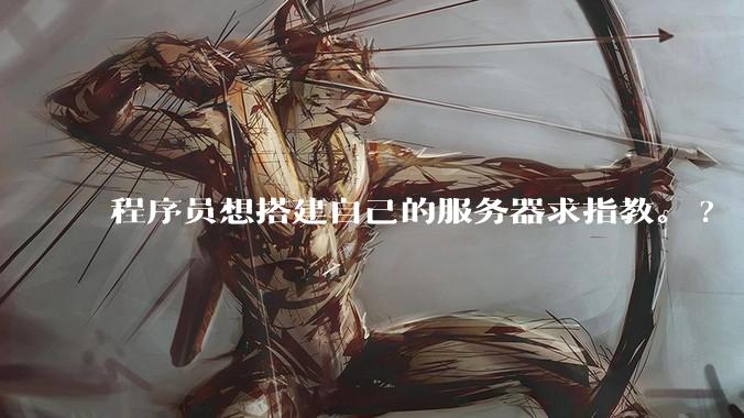 程序员想搭建自己的服务器求指教。?