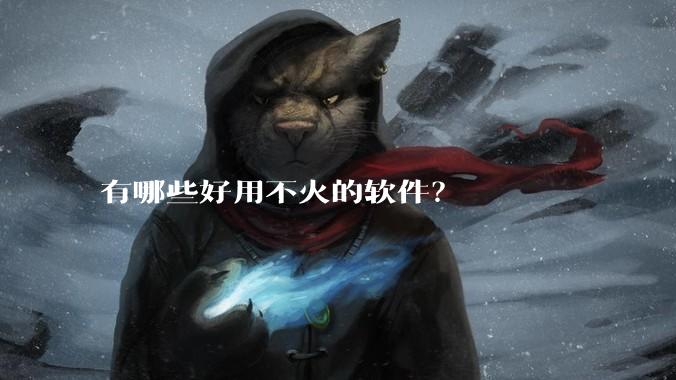 有哪些好用不火的软件？