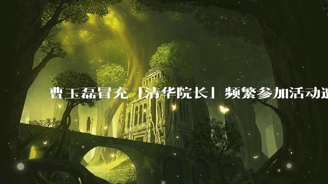 曹玉磊冒充「清华院长」频繁参加活动遭官方打***，他为何能堂而皇之以***身份开展活动？其将受到哪些处罚？