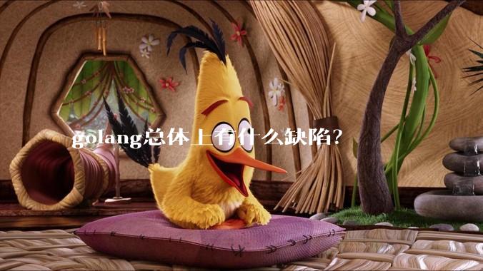 golang总体上有什么缺陷？